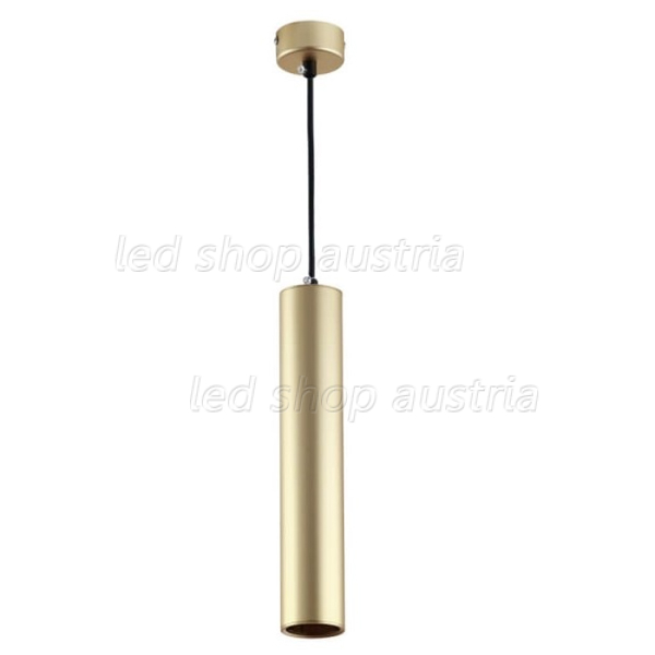 LED Pendelleuchte GU10 30cm gold