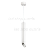 LED Pendelleuchte Slanted GU10 30cm weiß mit weißem Reflektor