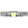 LED Profil ALU Gipskarton_9 2000mm