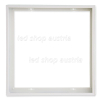 Aufbau-/Abhängerahmen weiß für LED Panel 625X625mm