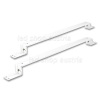 Montagebügel für LED Panel 625x625mm weiß