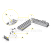 LED Einbau- Profil FOBOS XL 2000mm