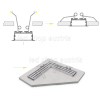 LED Einbau- Profil FOBOS XL 2000mm
