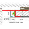 LED Trockenbau Konstruktionsprofil Zinkblech SNL 60 2000mm