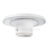 12W LED Wandleuchte rund IP65 weiß warmweiß