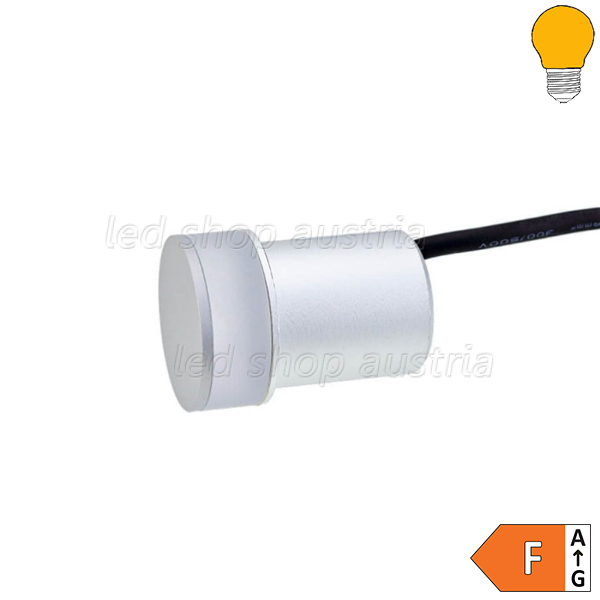 1.3W LED Wandleuchte 24V IP65 amber