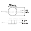 DALI-Phasenabschnitt-Dimmer für dimmbare 230V LED Leuchten/Trafos, 200VA