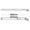 LED PWM-Trafo 24V/DC, 0-75W, 1 Kanal, Push/DALI dimmbar