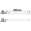 LED PWM-Trafo 24V/DC, 0-150W, slim, Push/DALI-2 dimmbar