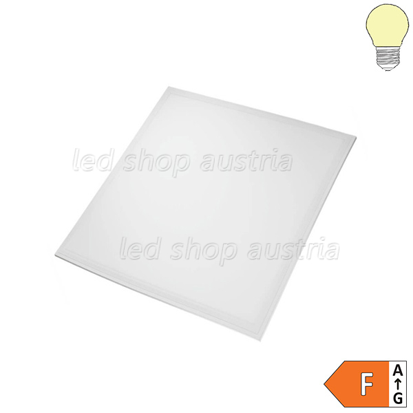 36W LED Panel 620x620mm inkl. Trafo warmweiß