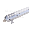 SET: LED Feuchtraum Wannenleuchte 1-fach inkl. LED Röhre 60cm neutralweiß
