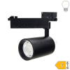 LED COB 3Ph. Schienenstrahler 25W schwarz neutralweiß