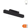 12W LED Strahler 12-flammig für 48V Stromschiene Magnetic Line R20 schwarz neutralweiß