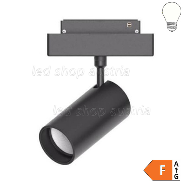 12W LED Spot für 48V Stromschiene Magnetic Line R35 schwarz neutralweiß