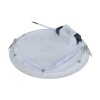 18W LED Mini Einbau- Panel rund inkl. Trafo warmweiß