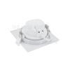 10W LED SMD Downlight quadratisch schwenkbar inkl. Trafo warmweiß
