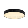 30W LED Deckenleuchte rund schwarz warmweiß