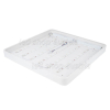 64W LED Deckenleuchte quadratisch weiß neutralweiß