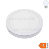 24W LED Aufbaupanel rund kaltweiß