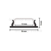 LED Profil ALU MICRO 2000mm