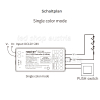 WIFI LED 2 in 1 12A Receiver/Dimmer/Push Dimmer (Pilot)
