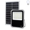 LED SMD Fluter SOLAR 30W 2400LM inkl. SOLAR Panel und FB