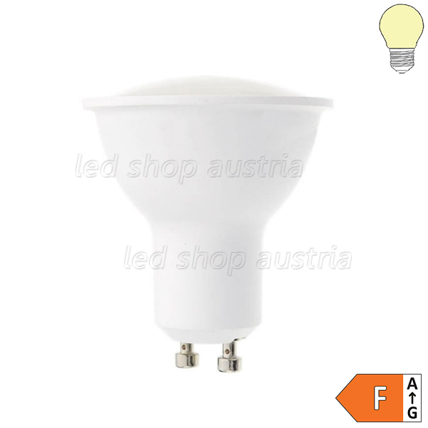 GU10 LED SMD Spot 6,5W 550 Lumen 110° warmweiß