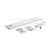 LED Akku- Schrankleuchte 1.5W weiß mit Bewegungsmelder warmweiß