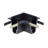 Eckstück Einbau V2 für 48V Stromschiene Magnetic Line R35 schwarz