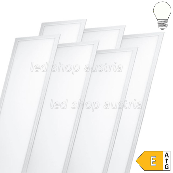 36W 120x30cm LED Panel 100Lm/W 6 Stk. Packung neutralweiß