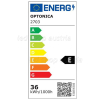 36W 620x620mm LED Panel 100Lm/W warmweiß