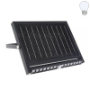 12.5W LED Solar Wandleuchte 5.5V IP54 kaltweiß