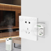 Smart Schalter (WIFI+2.4G) mit Tuya App Steuerung, Alexa, Google Assistent kompatibel