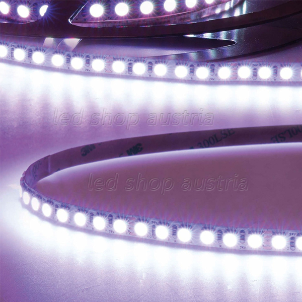 LED Strip Micro 24V 12W/m 120LED/m 5m Rolle selbstklebend RGB