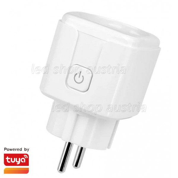 Smart Plug (WIFI 2.4G) mit Tuya App Steuerung, Alexa, Google Assistent kompatibel