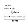 LED COB Strip bis 100°C 24V 480 LED/m 5m selbstklebend neutralweiß