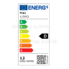 LED Strip 24V IP68 160 LED/m 5m selbstklebend warmweiß
