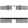 LED Profil ALU Gipskarton_12 1000mm