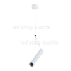 LED Pendelleuchte E27 25cm weiß