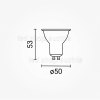 LED GU10 Spot dimmbar 6W neutralweiß