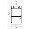 SET: LED Hängeprofil up-down Suspend_3 2000mm schwarz