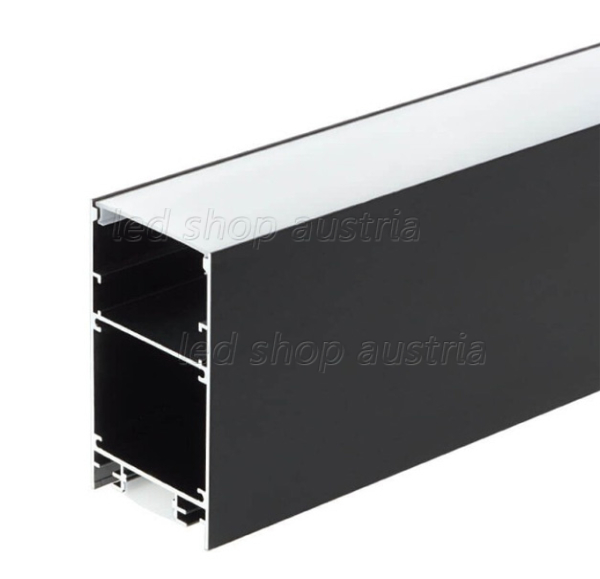 SET: LED Hängeprofil up-down Suspend_3 2000mm schwarz