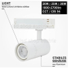 LED 3Ph. Schienenstrahler Weiß 20/25/30W CCT