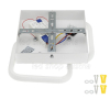 13W LED Deckenleuchte Sqare Weiß Warmweiß