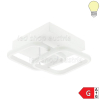 13W LED Deckenleuchte Sqare Weiß Warmweiß