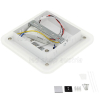 23W LED CCT Deckenleuchte quadratisch Weiß