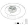 78W LED CCT Pendelleuchte Dimmbar Weiß 3-fach