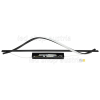 17W LED Pendelleuchte warmweiß schwarz 110cm
