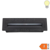 6W LED Treppenleuchte rechteckig Schwarz warmweiß IP65