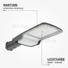 100W LED Straßenleuchte Professional kaltweiß IP65